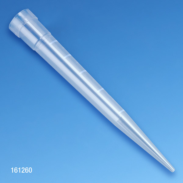 Globe Scientific Pipette Tip, 1000 - 5000uL (1-5mL), Graduated, Natural, for use with Diamond and Diamond PRO Pipettors, 100/Bag Image